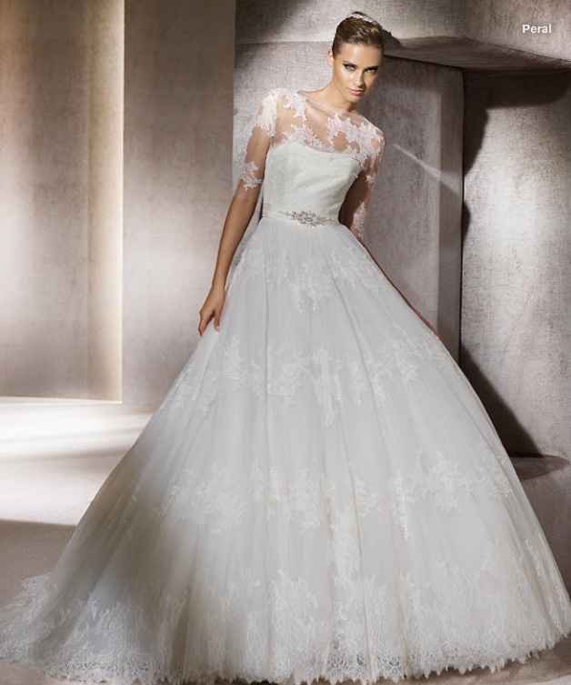 Pronovias 2012 collezione costuras