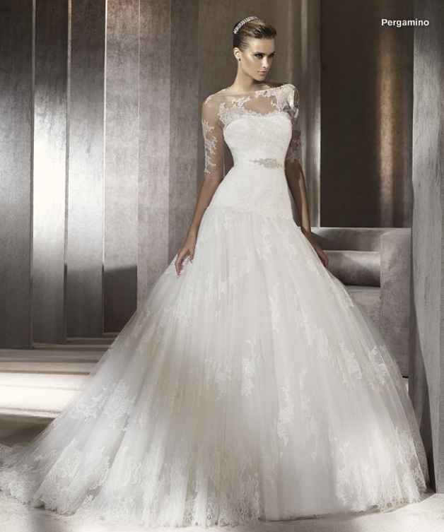 Pronovias 2012 collezione costuras