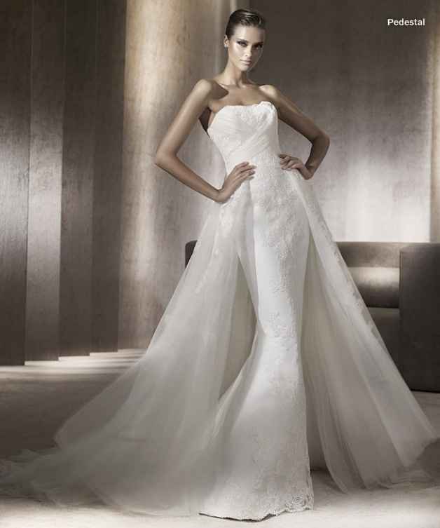 Pronovias 2012 collezione costuras