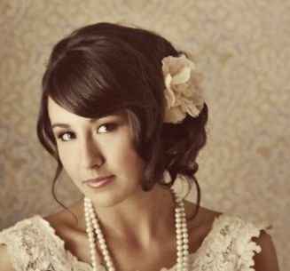 Acconciatura sposa retro