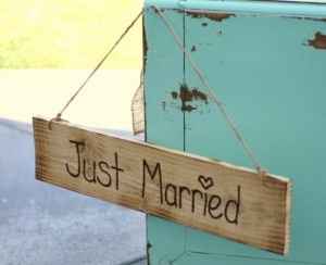 Matrimonio ecosostenibile vintage