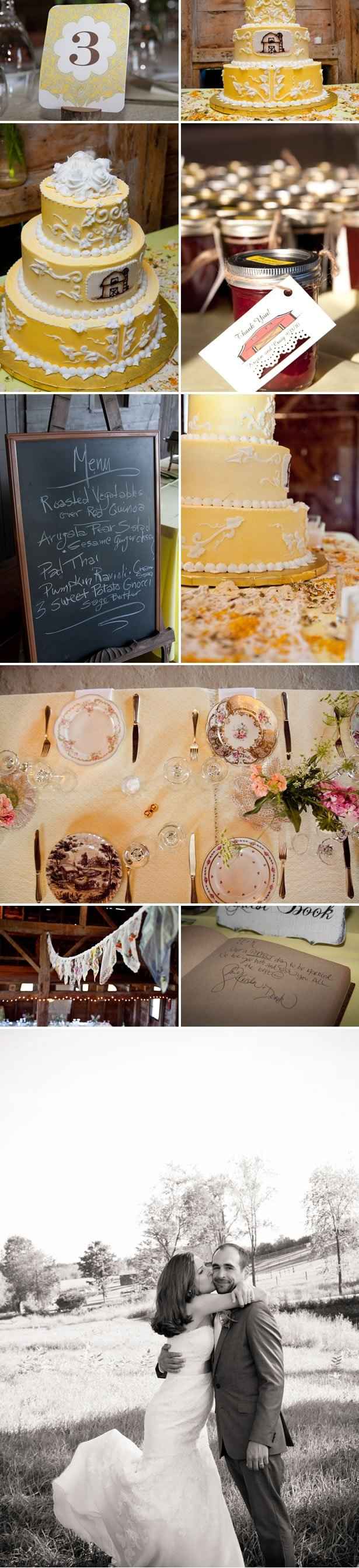 Matrimonio rustico vintage