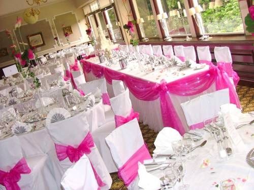 Nozze bianco fucsia argento