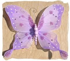 Farfalle di nylon per matrimonio
