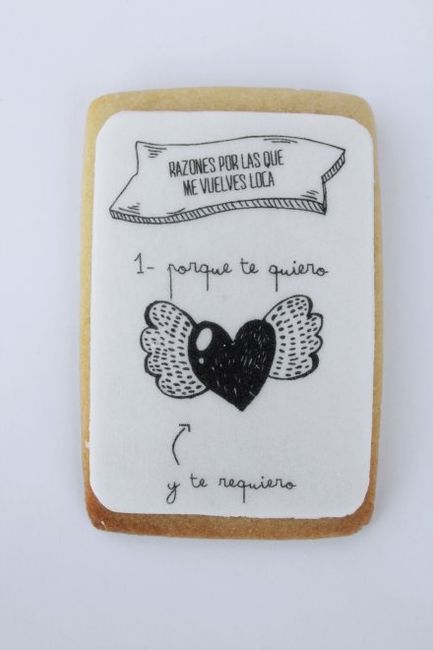 Biscotti amorosi per anniversario di matrimonio