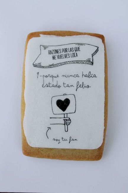 Biscotti amorosi per anniversario di matrimonio