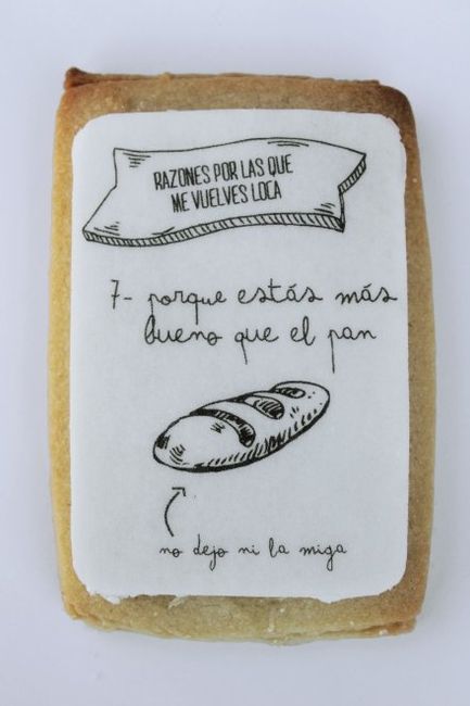 Biscotti amorosi per anniversario di matrimonio