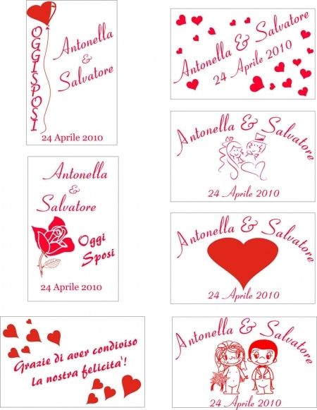 Nozze tema cuore