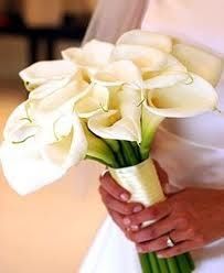 Bouquet da sposa calle bianche