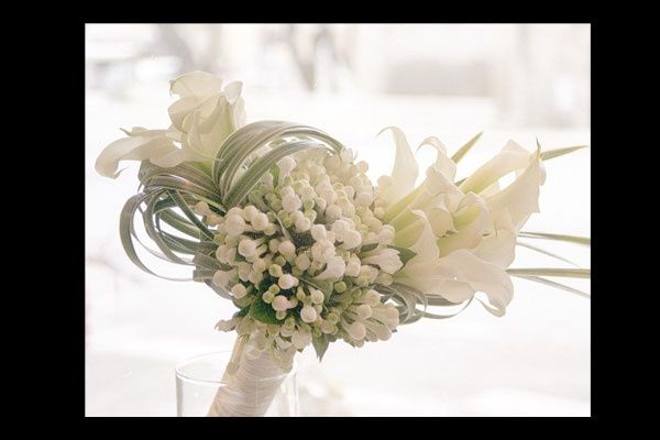Bouquet da sposa calle bianche