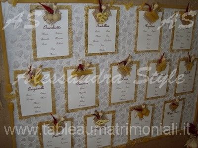 Matrimonio tema pasta