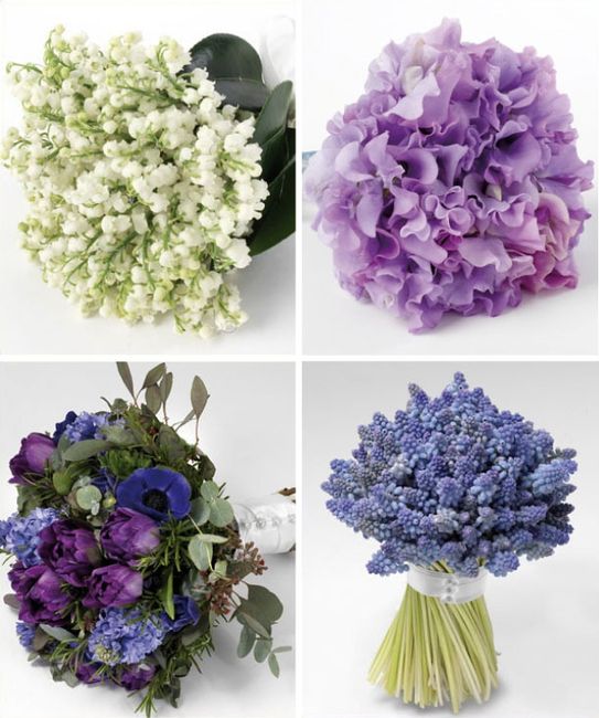 Bouquet sposa pisello odoroso