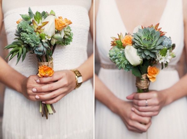Fiori sposa piante grasse