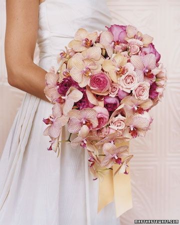 Bouquet sposa orchidee