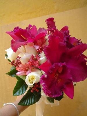 Fiori sposa orchidee