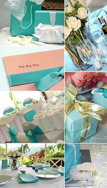 Nozze azzurro tiffany