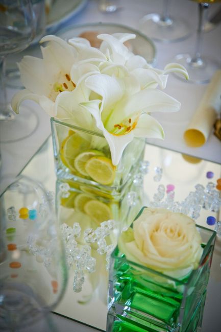 Matrimonio bianco e verde