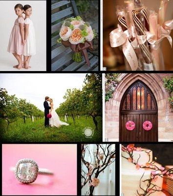 idee Nozze marrone rosa