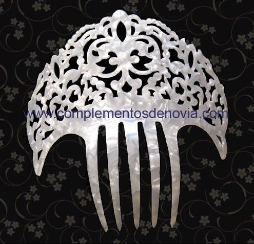 Peineta sposa