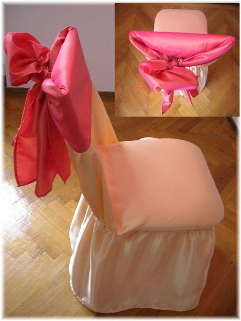 Decorazioni sedie matrimonio