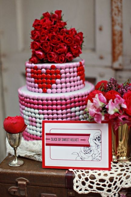 Torta nuziale matrimonio San Valentino