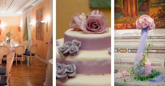 Idee matrimonio lilla