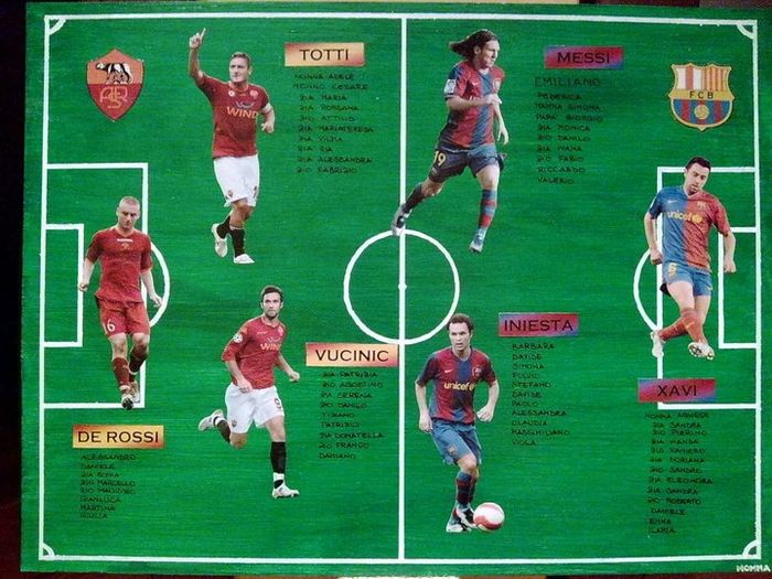 Tableau calcio