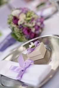 Matrimonio lilla verde