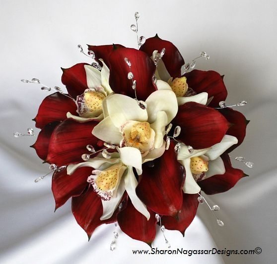 Bouquet sposa vinaccia bianco