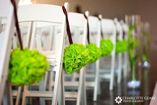 Allestimento verde matrimonio 