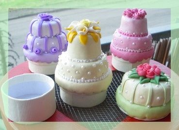 Wedding cake fimo segnaposto