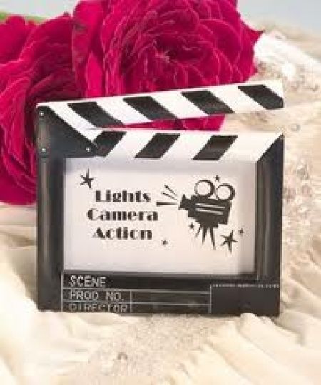 Segnaposto matrimonio tema cinema
