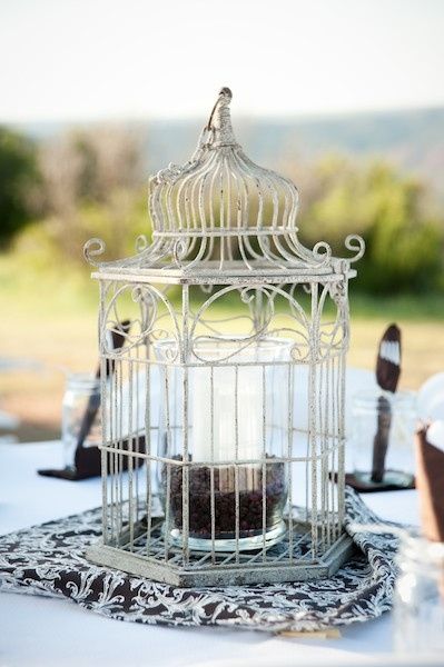 Centrotavola matrimonio shabby chic