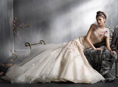 Vestito da sposa matrimonio art noveau