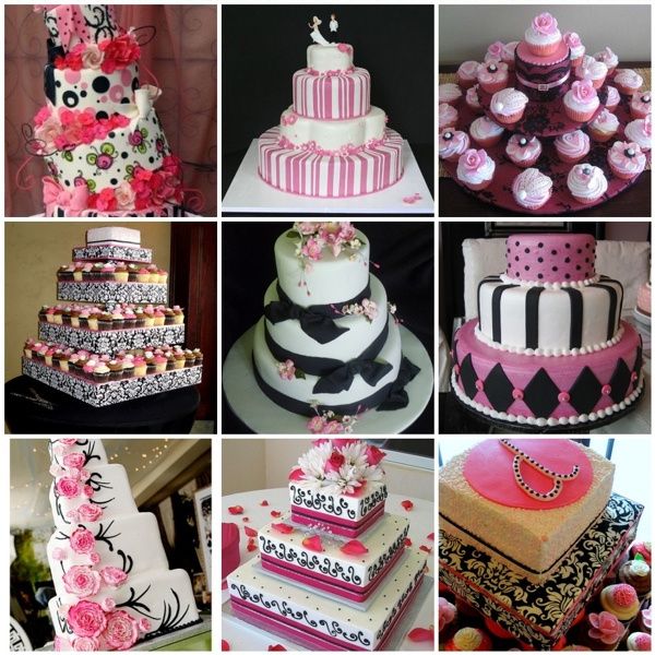 Torte nuziali rosa