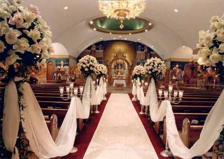 Allestimento floreale matrimonio bianco oro