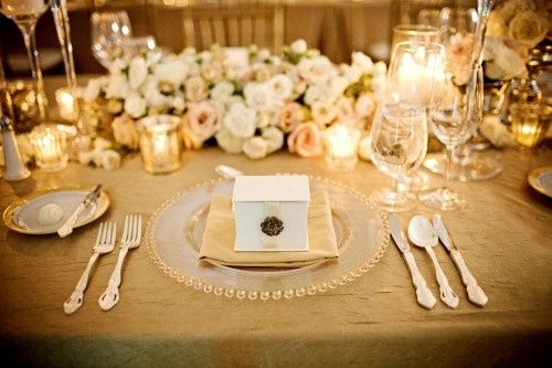 Allestimento floreale matrimonio bianco oro