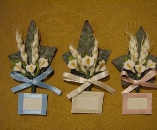 Segnaposti matrimonio