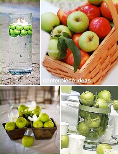 Decorazioni matrimonio mela