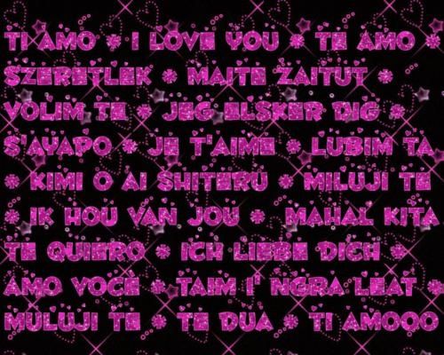 Ti amo in tutte le lingue del mondo