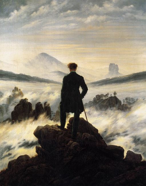 Viandante nella nebbia