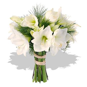 Bouquet sposa amaryllis
