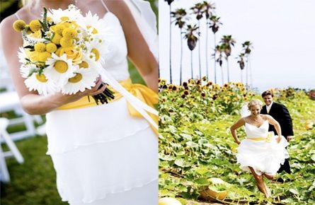 Bouquet matrimonio hippy