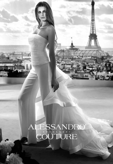 Modello Fusca di Alessandro Couture