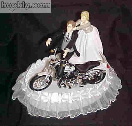 Caketopper nozze Harley Davidson