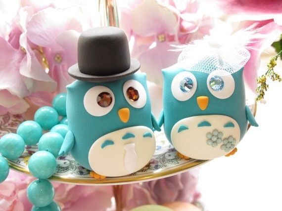 Pupazzetti come cake topper per matrimonio