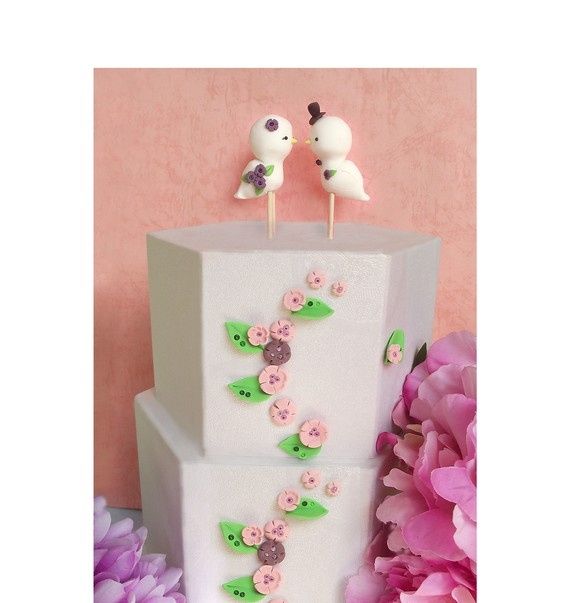 Pupazzetti come cake topper per matrimonio