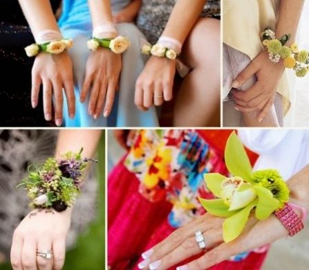 Bracciale fiori damigelle