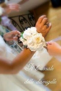 Bracciale fiori damigelle