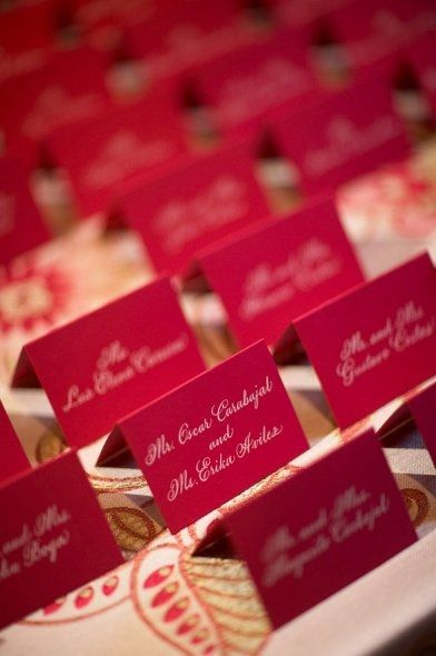 Segnaposto matrimonio